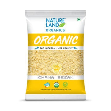 Nature Land Organics Chana Besan Flour